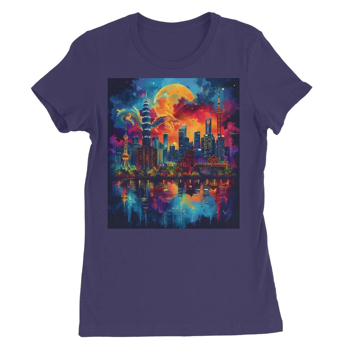 2024 Year Of The Dragon Celebration Women's Favourite T-Shirt - D'Sare