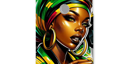 Gift For Her Rasta Queen Street Black Women Gift Snap Phone Case - D'Sare