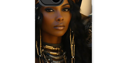 Blue Empress and The Majestic Leopard Tough Phone Case by Prodigi