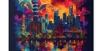 2024 Year Of The Dragon Celebration Placemat by Prodigi
