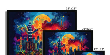 2024 Year Of The Dragon Celebration Framed Print by Prodigi