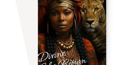 Divine Solar Return Greeting Card - D'Sare