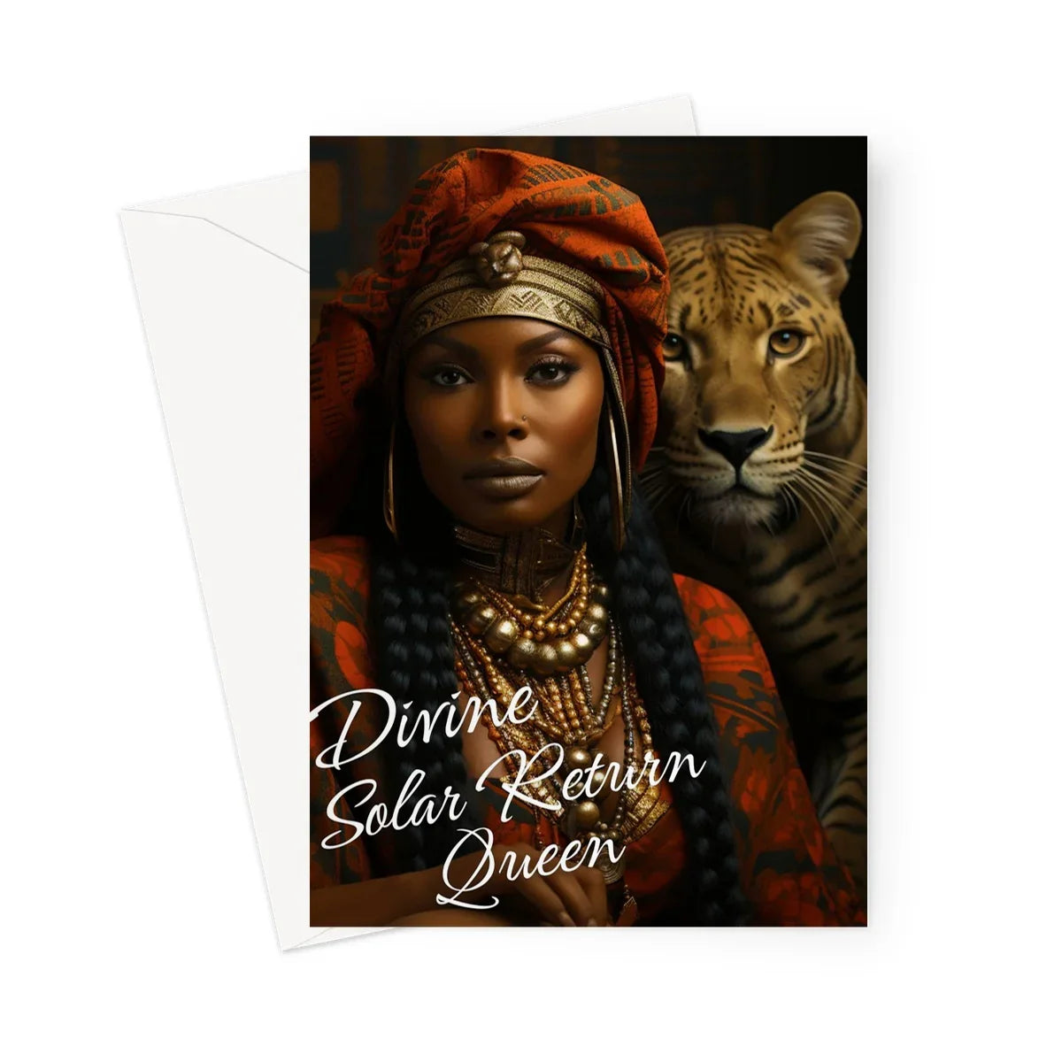 Divine Solar Return Greeting Card - D'Sare