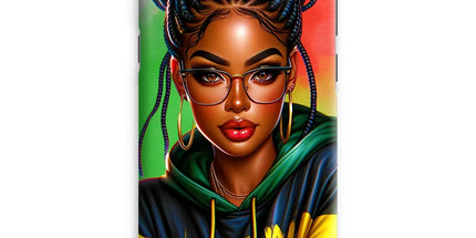 Irie Island Girl Snap Phone Case by Prodigi