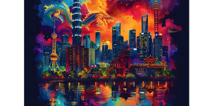 2024 Year Of The Dragon Celebration Hahnemühle Photo Rag Print by Prodigi
