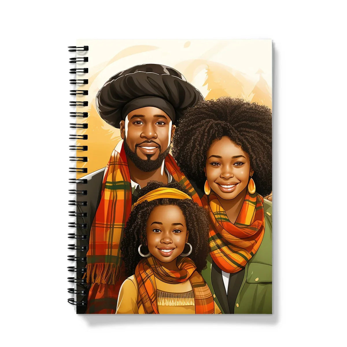 Happy Holidays Notebook by Prodigi