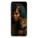 Leopard Luxe Lady Glamorous Empress  Eco Phone Case - D'Sare