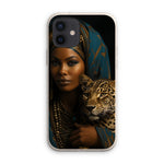 Leopard Luxe Lady Glamorous Empress  Eco Phone Case - D'Sare