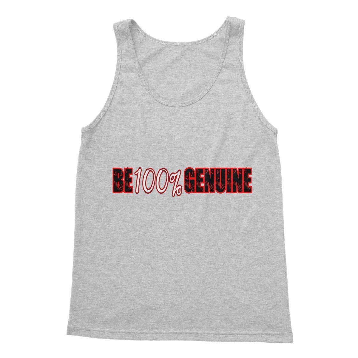 Be 100% Genuine Softstyle Tank Top - D'Sare 