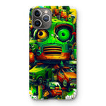 Graffiti Odyssey Surreal Urban Jungle Car Junk Yard Snap Phone Case - D'Sare