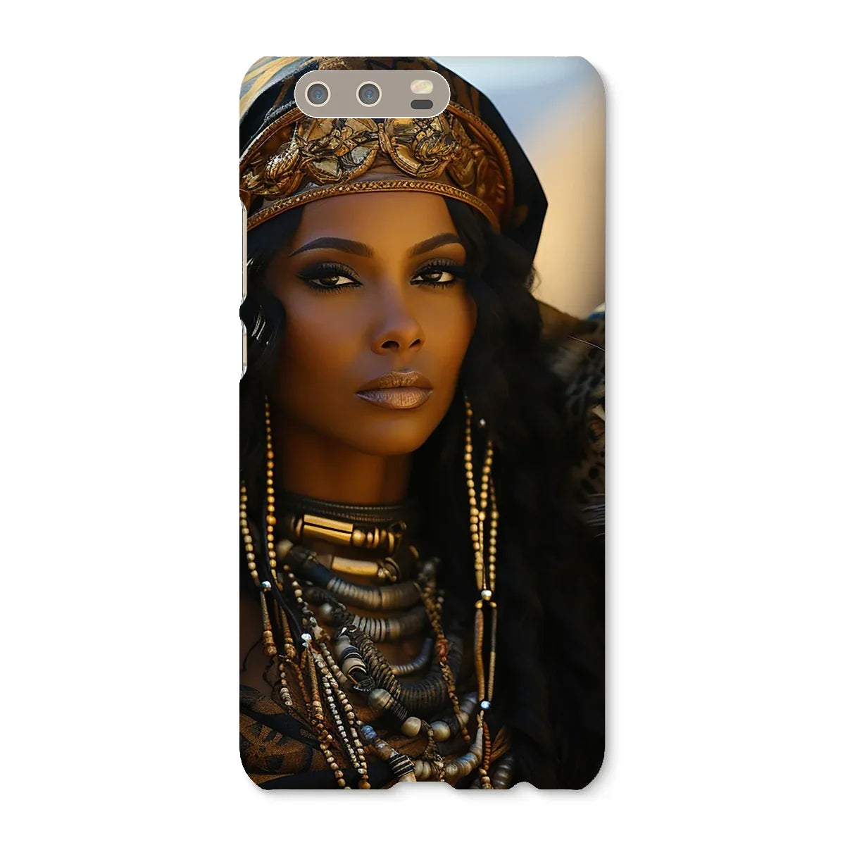 Blue Empress and The Majestic Leopard Snap Phone Case - D'Sare