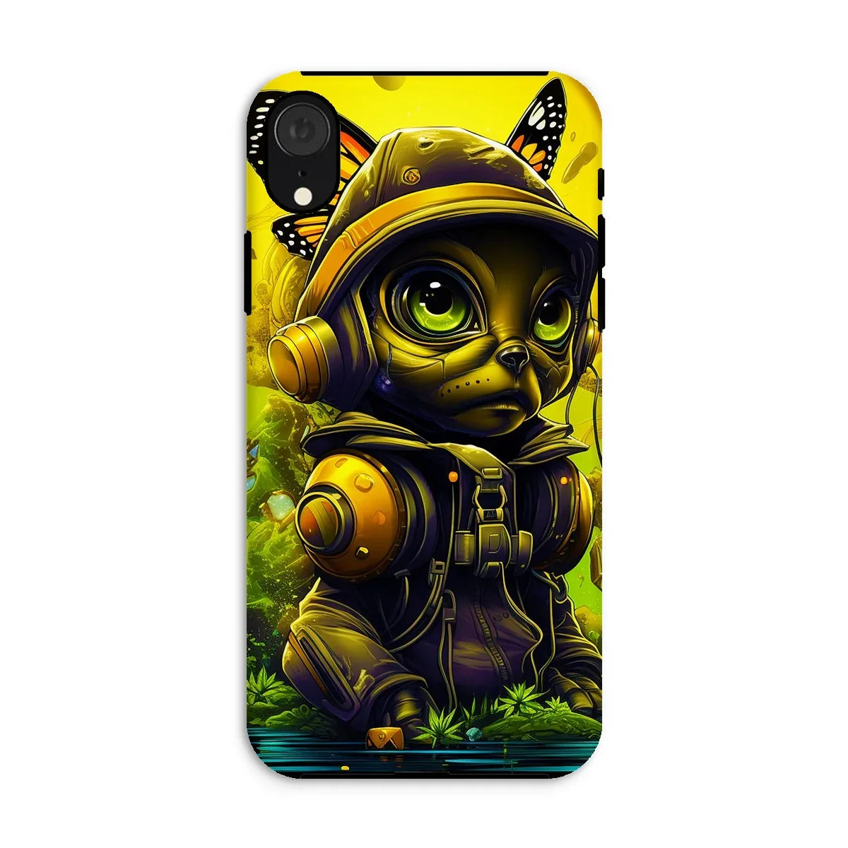 Lunar Explorer Pup | Intergalactic Canine Adventurer - Cosmic Voyage Sci-Fi Enthusiasts Tough Phone Case - D'Sare