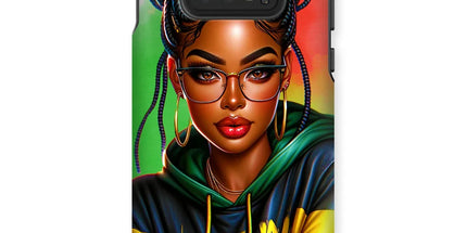 Irie Island Girl Tough Phone Case by Prodigi