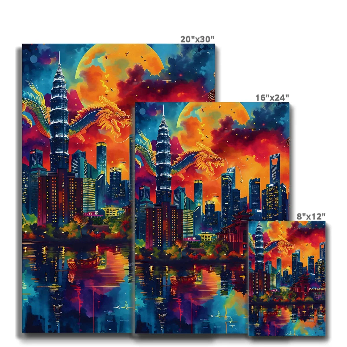 2024 Year Of The Dragon Celebration Eco Canvas - D'Sare