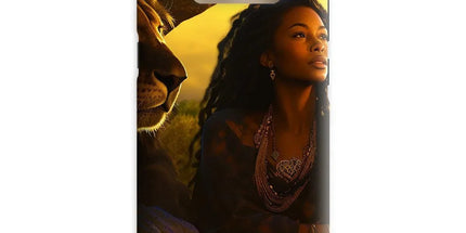 Empress Divine: The Black Feminine & Lion of Judah Legacy Snap Phone Case by Prodigi