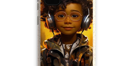 Little Boy Dino Dream: MelanatedMe Adventures by D'Sare Eco Phone Case by Prodigi