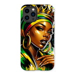 Gift For Her Rasta Queen Street Black Women Gift Tough Phone Case - D'Sare