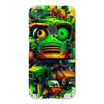 Graffiti Odyssey Surreal Urban Jungle Car Junk Yard Snap Phone Case - D'Sare