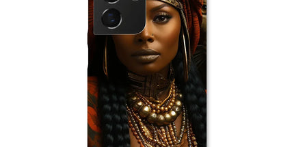 Empress Ebony Leopard Luxe MelanatedME Snap Phone Case by Prodigi