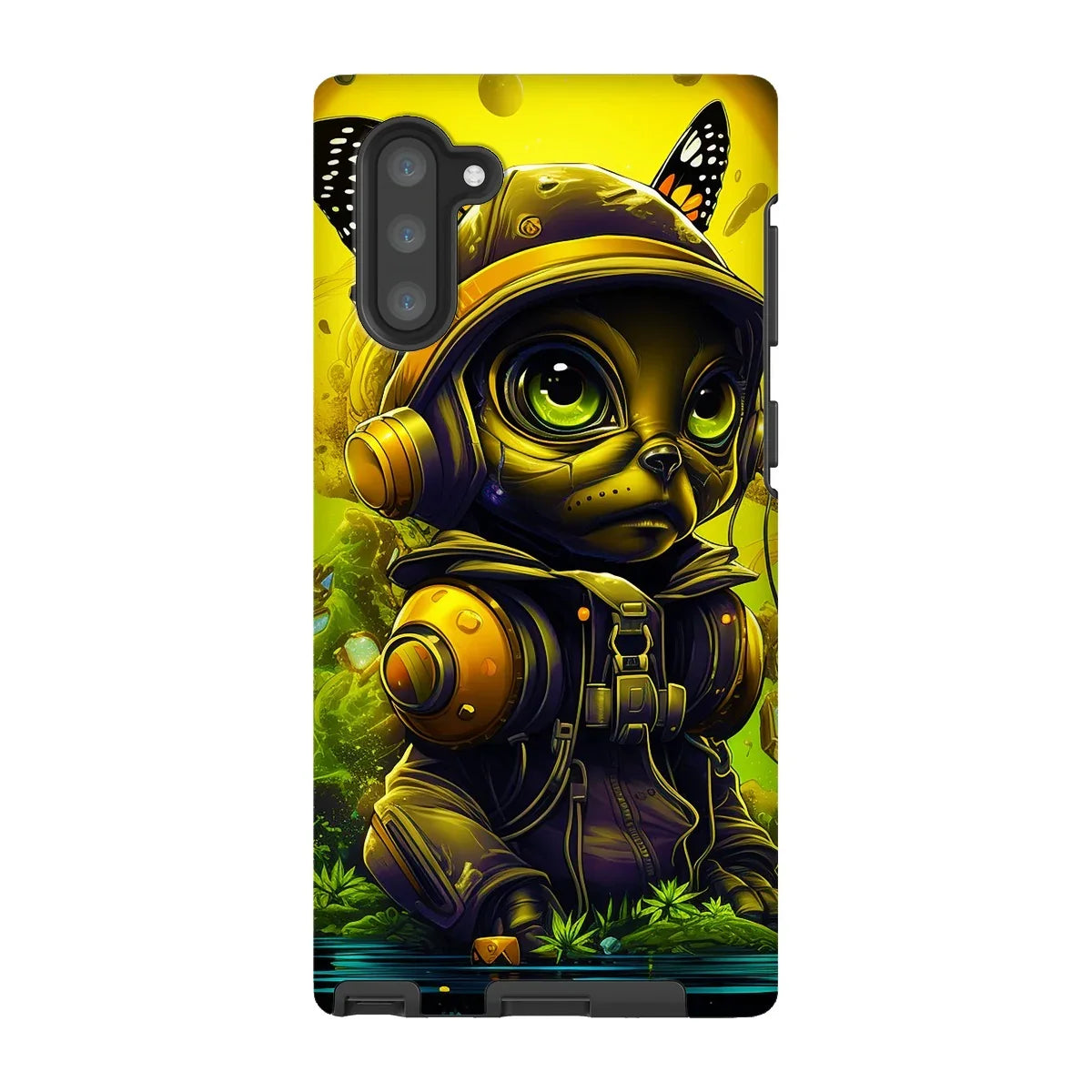 Lunar Explorer Pup | Intergalactic Canine Adventurer - Cosmic Voyage Sci-Fi Enthusiasts Tough Phone Case - D'Sare
