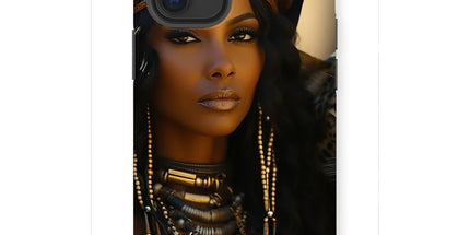 Blue Empress and The Majestic Leopard Tough Phone Case by Prodigi