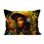 Urban Girl Neon Butterfly Headphone Pop Cushion