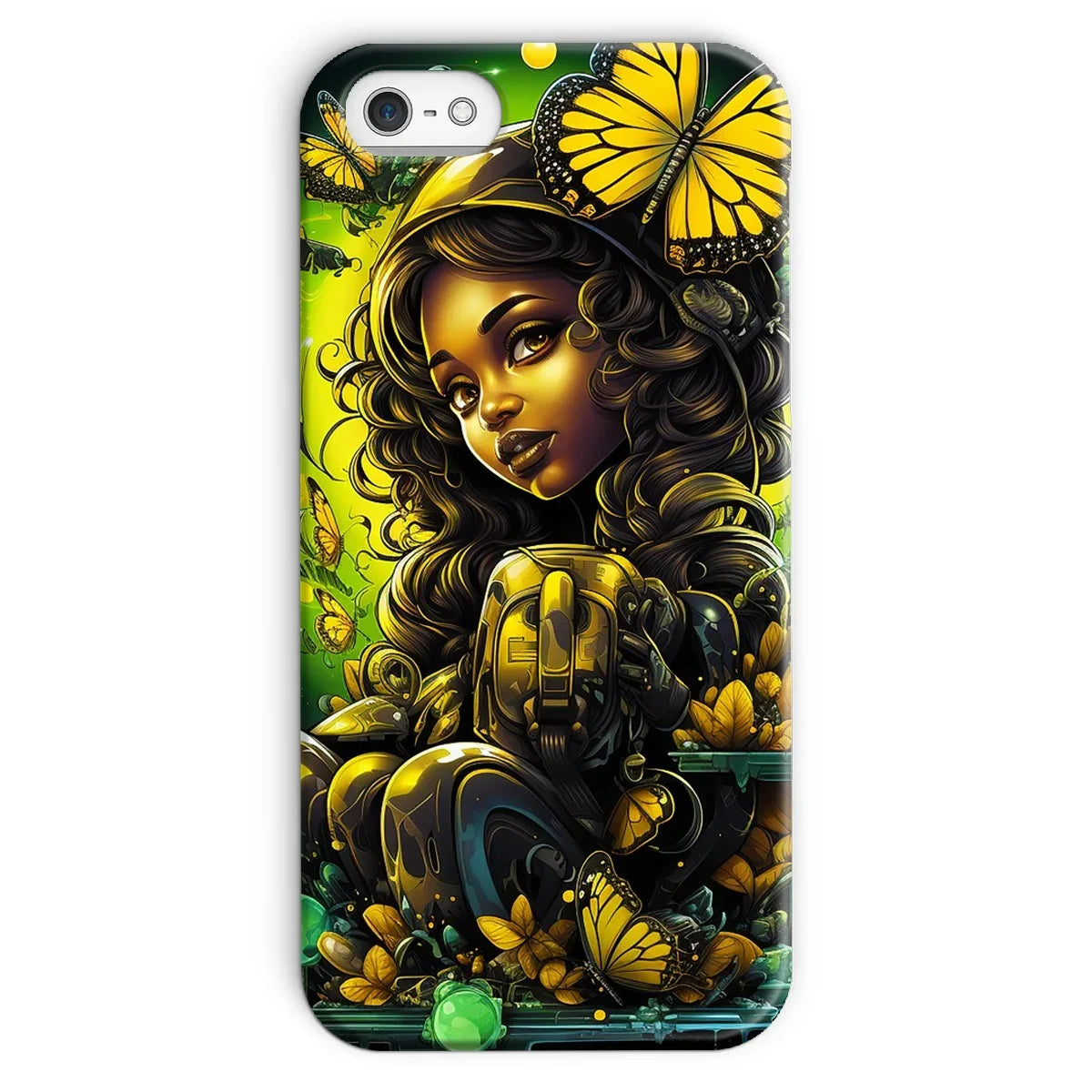 Urban Jungle Metamorphosis Muse Luminous Butterfly Queen Snap Phone Case - D'Sare