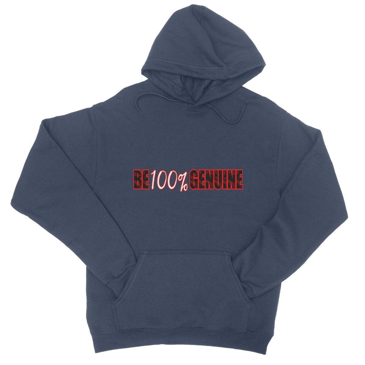 Be 100% Genuine College Hoodie - D'Sare 