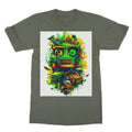 Graffiti Odyssey Surreal Urban Jungle Car Junk Yard Softstyle T-Shirt by Prodigi