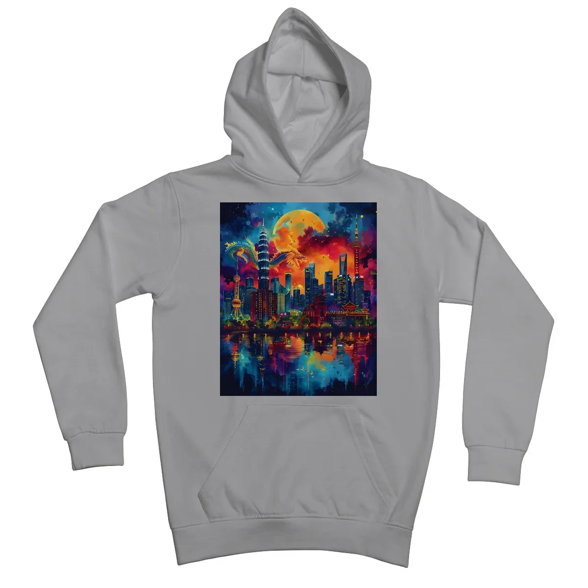 2024 Year Of The Dragon Celebration Kids Hoodie - D'Sare