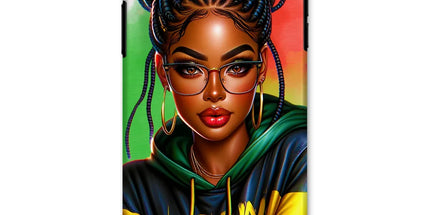 Irie Island Girl Snap Phone Case by Prodigi