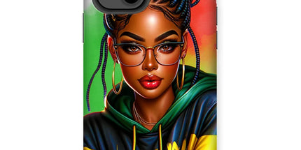 Irie Island Girl Tough Phone Case by Prodigi