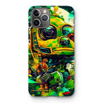 Mechanical Muse: Vibrant Graffiti Odyssey in Surreal Auto Wonderland Snap Phone Case - D'Sare