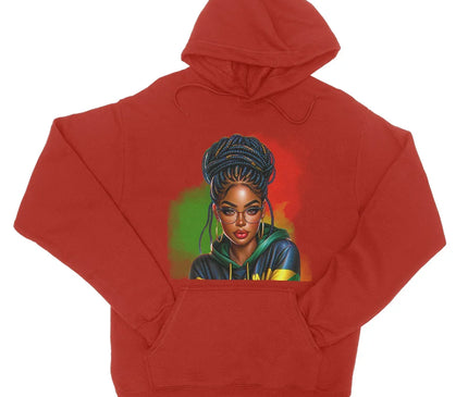 Irie Island Girl  College Hoodie - D'Sare