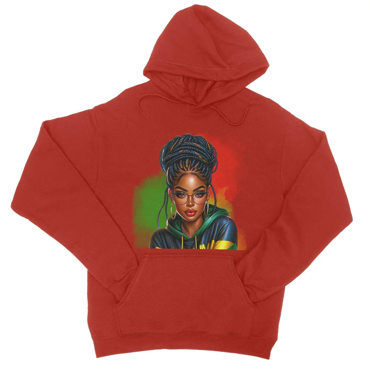 Irie Island Girl  College Hoodie - D'Sare