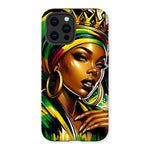 Gift For Her Rasta Queen Street Black Women Gift Tough Phone Case - D'Sare