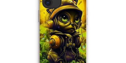 Lunar Explorer Pup | Intergalactic Canine Adventurer - Cosmic Voyage Sci-Fi Enthusiasts Eco Phone Case by D'Sare