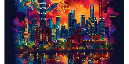 2024 Year Of The Dragon Celebration Sticker by Prodigi