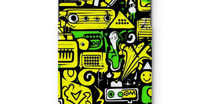 Graffiti Green and Yellow Abstract: A Dive into Vibrant Urban Art Snap Phone Case by Prodigi