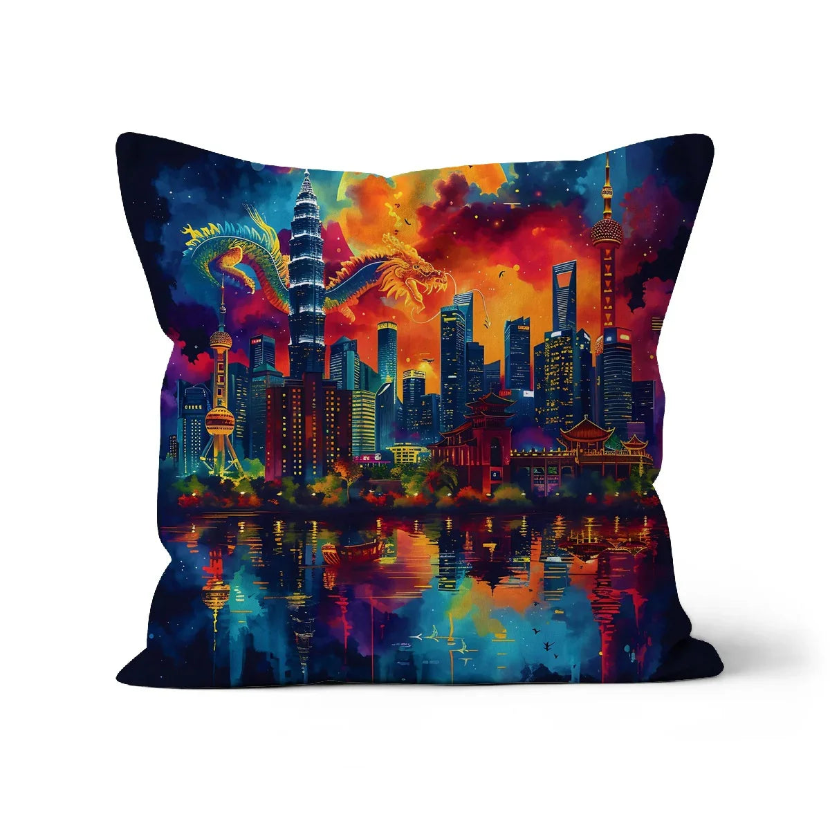 2024 Year Of The Dragon Celebration Cushion - D'Sare