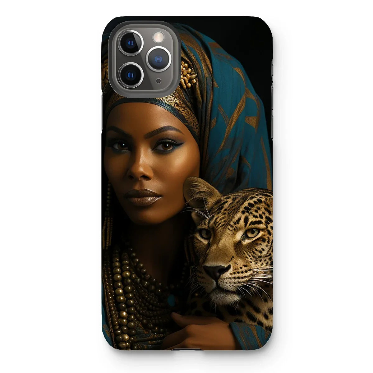 Leopard Luxe Lady Glamorous Empress  Tough Phone Case - D'Sare