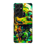 Mechanical Muse: Vibrant Graffiti Odyssey in Surreal Auto Wonderland Snap Phone Case - D'Sare