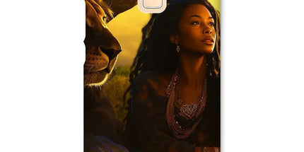 Empress Divine: The Black Feminine & Lion of Judah Legacy Snap Phone Case by Prodigi