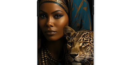 Leopard Luxe Lady Glamorous Empress Snap Phone Case by Prodigi