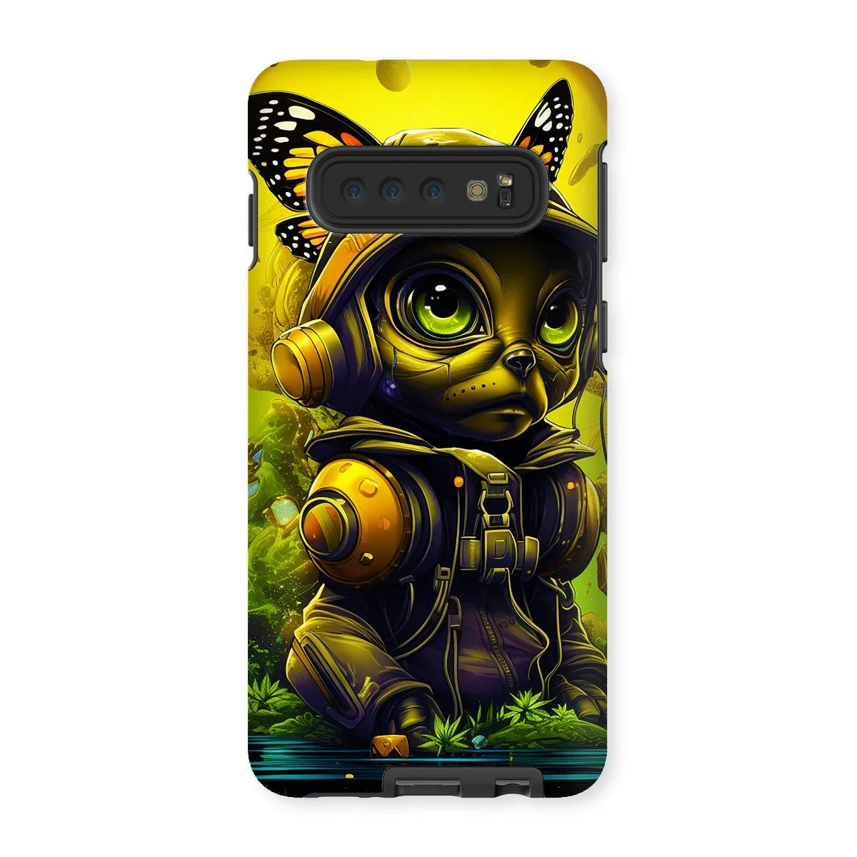Lunar Explorer Pup | Intergalactic Canine Adventurer - Cosmic Voyage Sci-Fi Enthusiasts Tough Phone Case - D'Sare