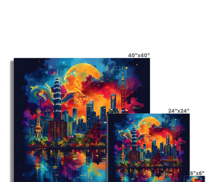 2024 Year Of The Dragon Celebration Fine Art Print - D'Sare