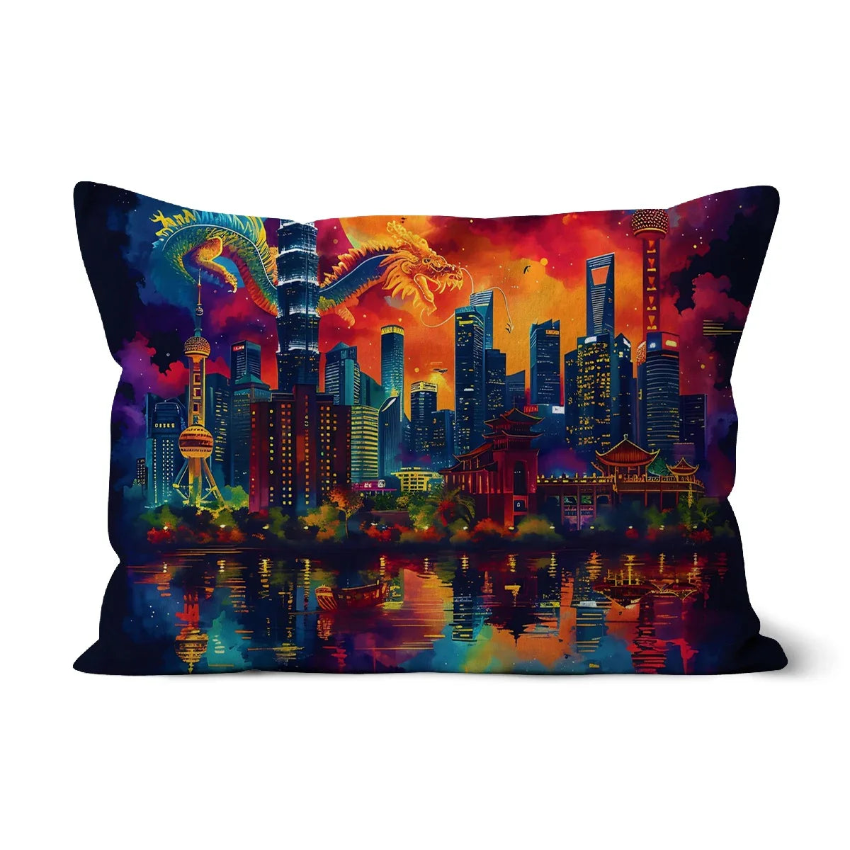 2024 Year Of The Dragon Celebration Cushion - D'Sare