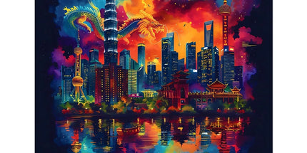 2024 Year Of The Dragon Celebration Photo Art Print by Prodigi