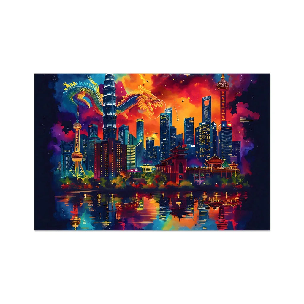 2024 Year Of The Dragon Celebration Photo Art Print - D'Sare