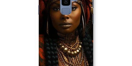 Empress Ebony Leopard Luxe MelanatedME Snap Phone Case by Prodigi